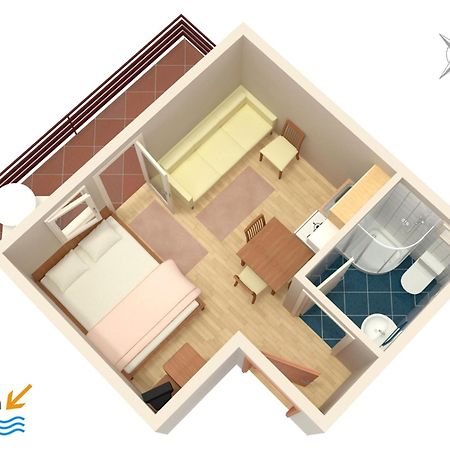 Apartments With A Parking Space Vodice - 4172 Экстерьер фото