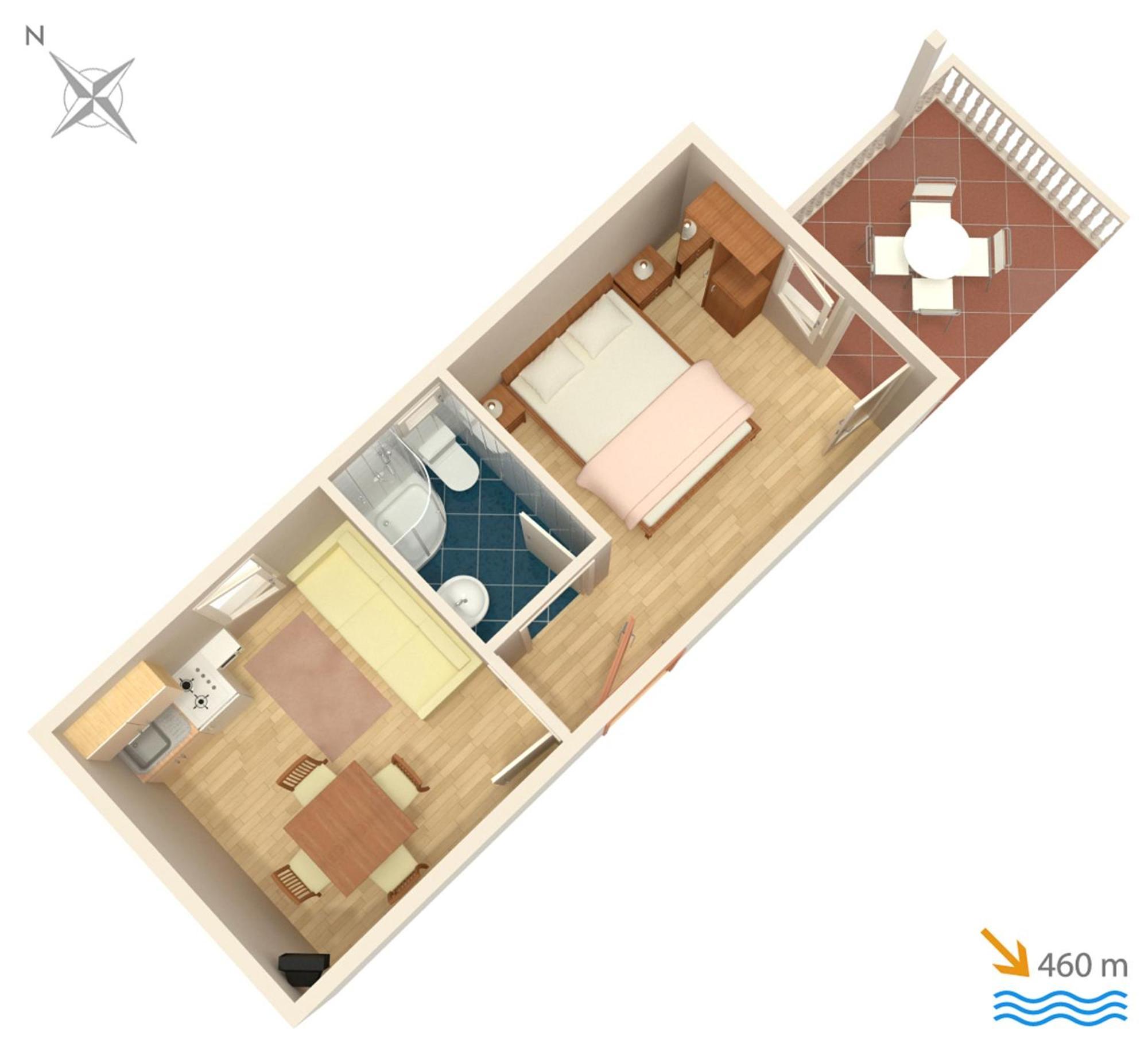 Apartments With A Parking Space Vodice - 4172 Экстерьер фото
